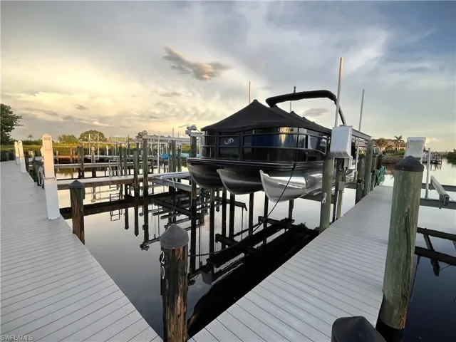 Boat slip one of two