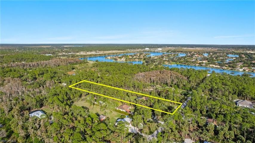Over an acre of privacy