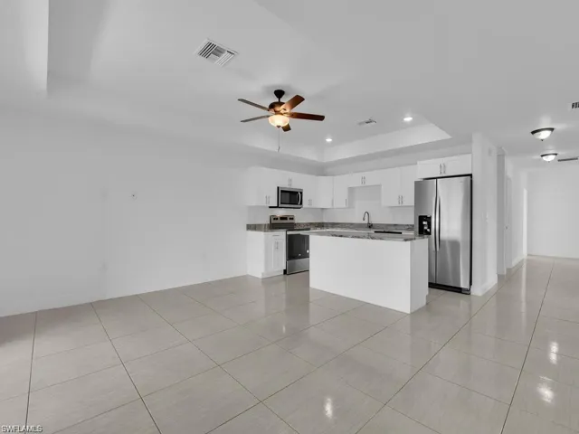 open concept floor plan