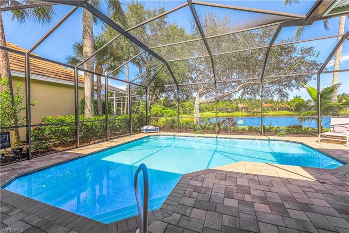 Saltwater Pool Overlooking Lake