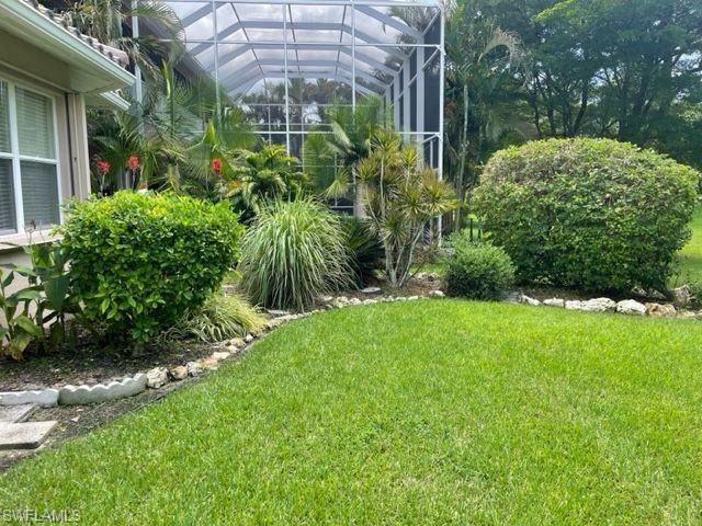 Left side yard