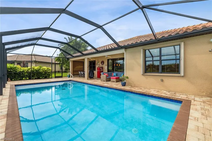 Custom Oversized Heated Pool with Lake View