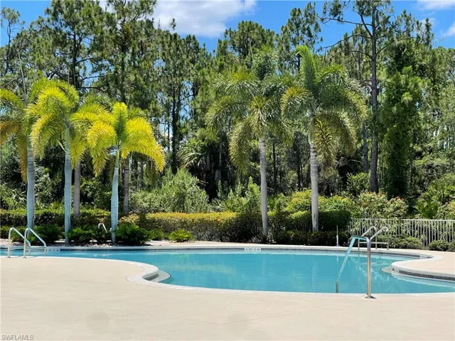 View of pool