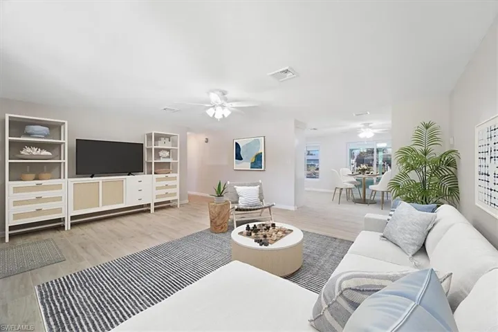 Virtually Staged Living Area