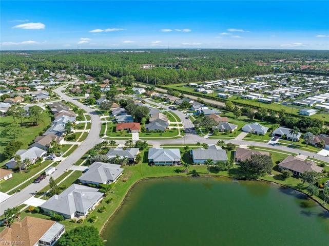 Aerials of the house on the Water