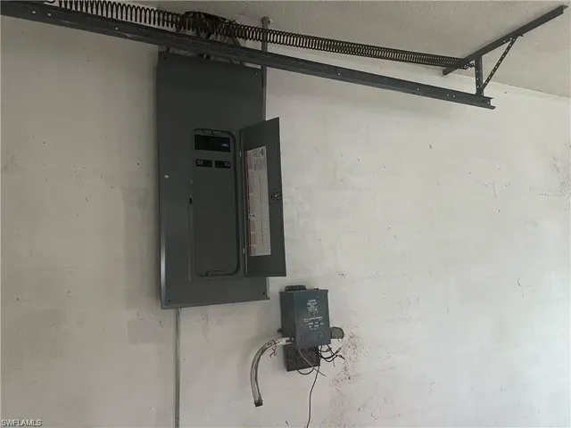 Utilities featuring electric panel