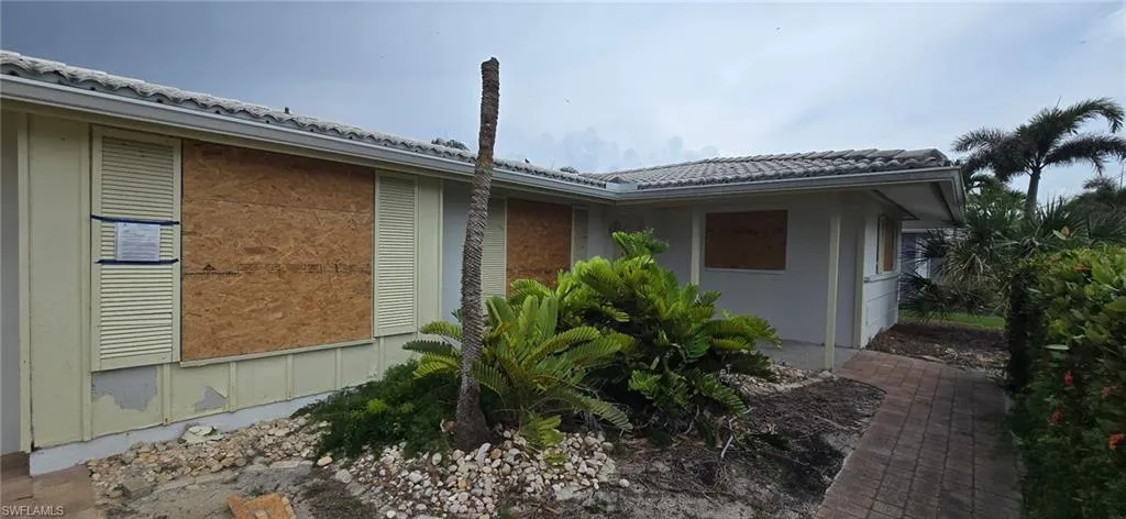 Home Boarded up as of 6/02/2025