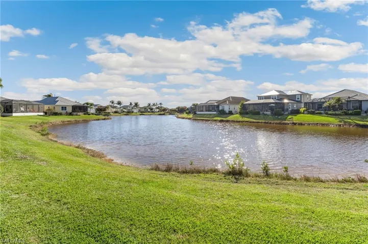 Water view from the rear of the home.