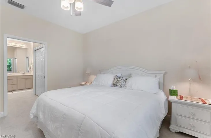 Main Bed with two walk in closets