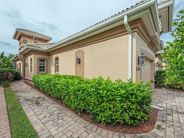 View of home's exterior featuring a garage