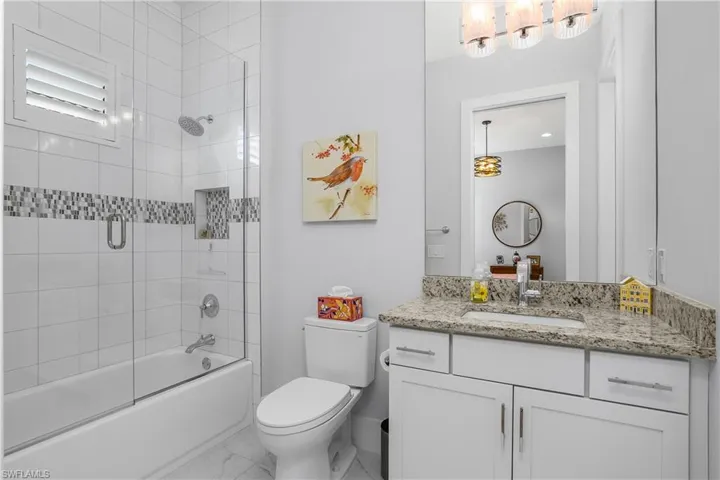 Ensuite guest bath.