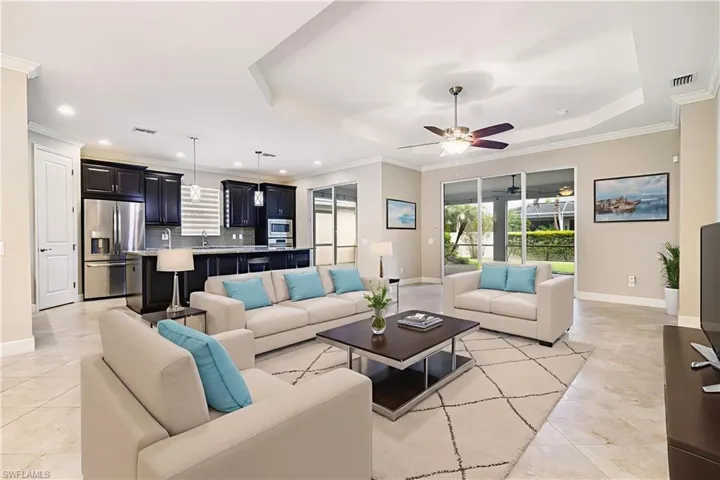 Virtually staged