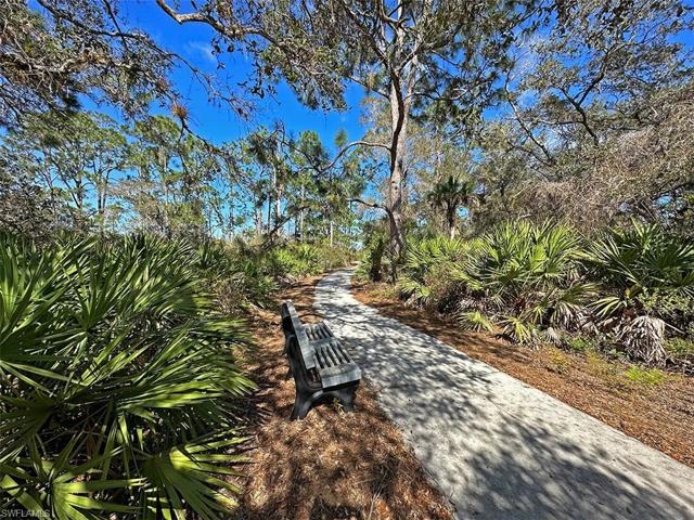 More than half of The Isles of Collier Preserve is dedicated to nature. There are miles of trails throughout the preserve and along the Cypress Waterway.