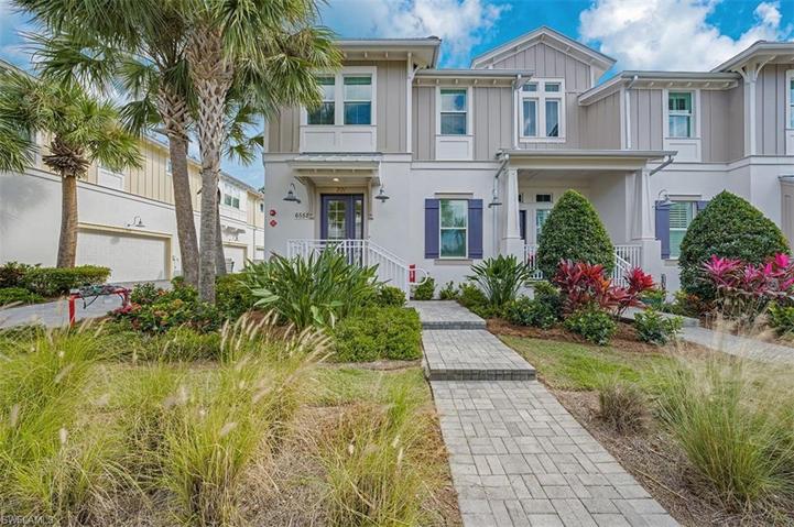 The front entrance and foyer are on the first floor. The main living area is on the second floor and can be accessed by the private elevator, conveniently located in the two-car garage.