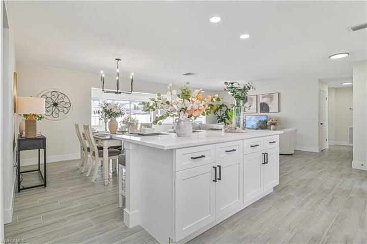 island oversee livingroom