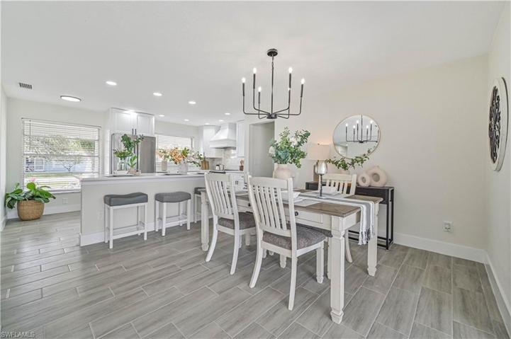 dinning and kitchen