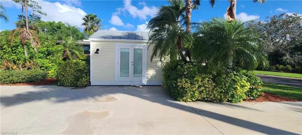 View of outdoor structure