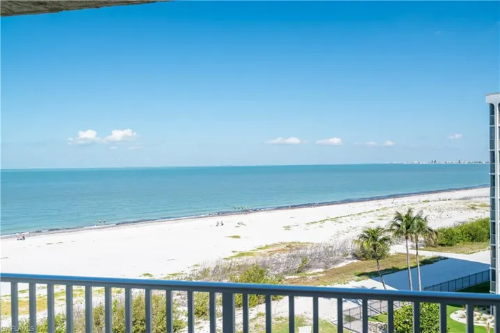 View of the Gulf from the 6th floor balcony