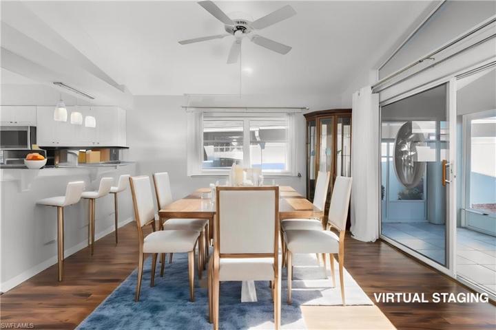 Alternative use of "family room". Virtually staged.