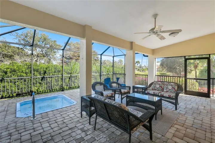 Paver Lanai- Sunken Spa, Easy Entry