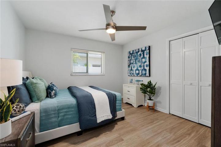 2nd Bedroom has ample wall closet