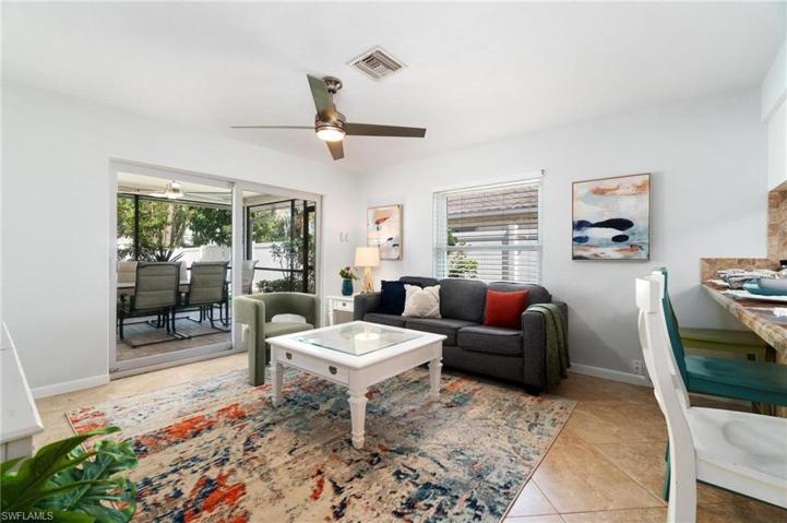 Open Concept Kitchen and Living