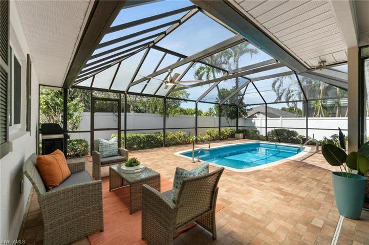2nd Sitting Area By The Pool.  Other is a dining area off the slider from the family room.
