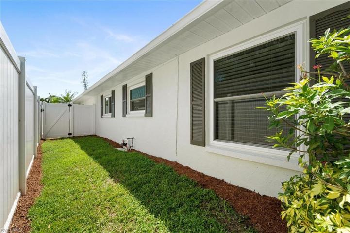Bonus side yard green space is well situated for a dog run.