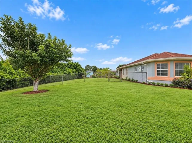 Oversized Fenced Backyard