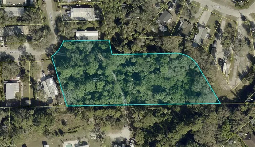 Map of property location featuring property parcel outlined