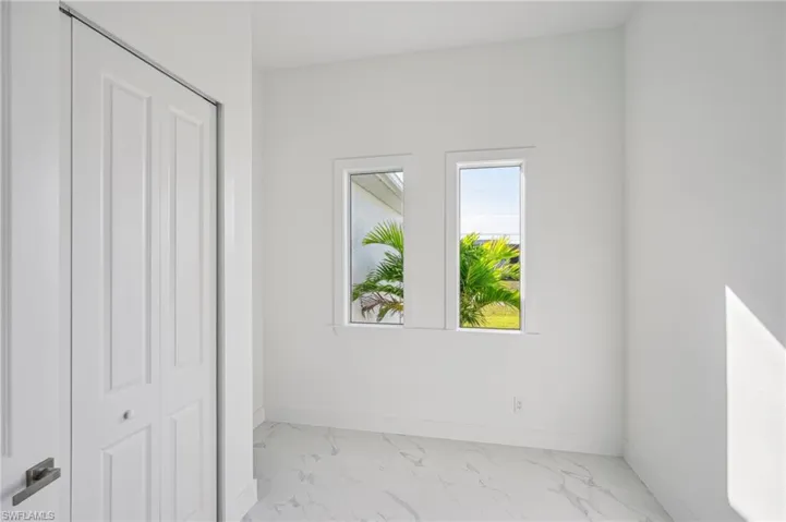 View of spare room