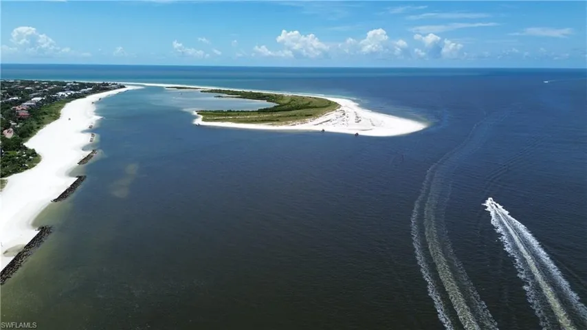 View of Hideaway Beach Sand Bar