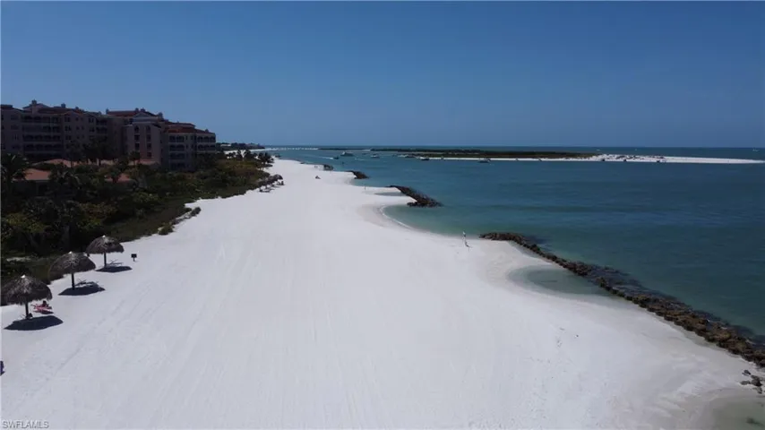 The Riviera's private Gulf of Mexico Beach