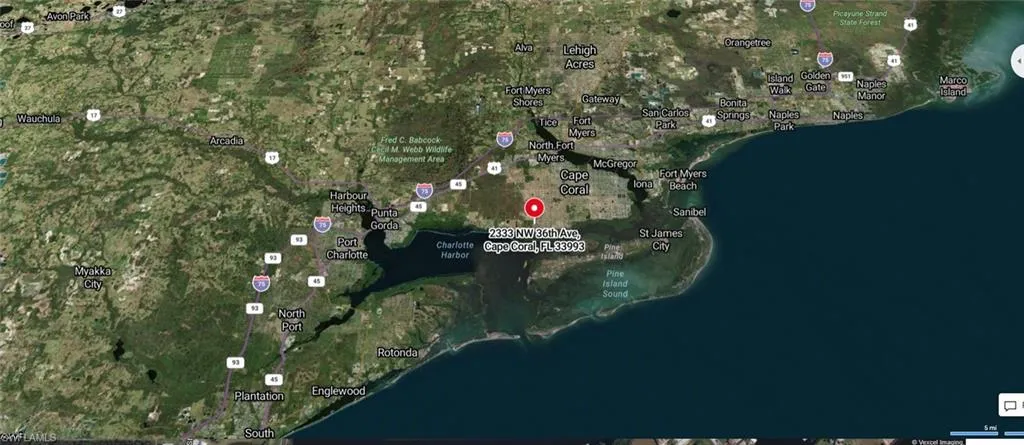 Map location