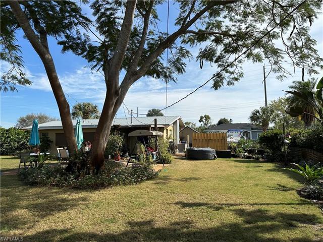 Left Back Side of the yard