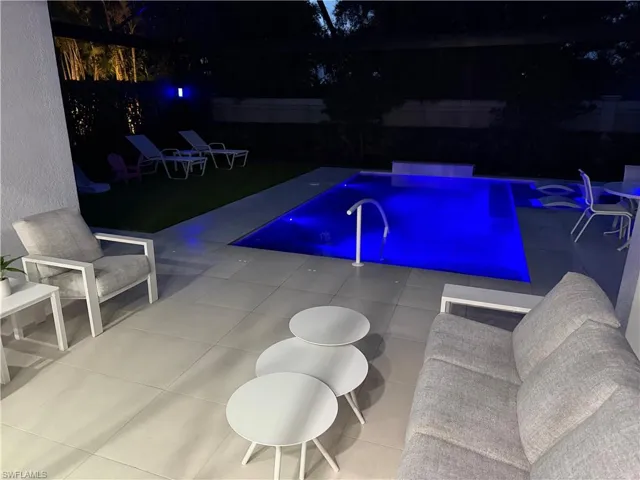 Pool at Night