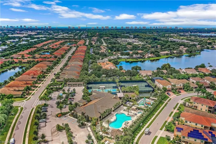 Marbella Isles Community Clubhouse - aerial view