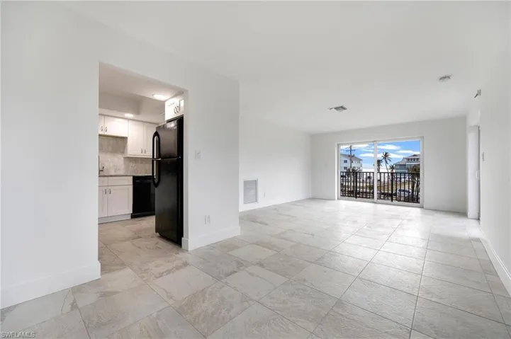 View of unfurnished living room
