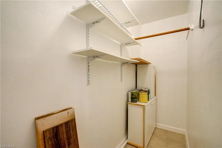 Closet /large walk-in storage next to dining area/main living.