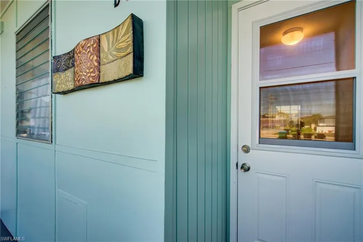 Entrance to property