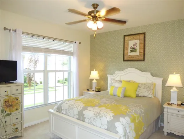 Guest Bedroom with ceiling fan