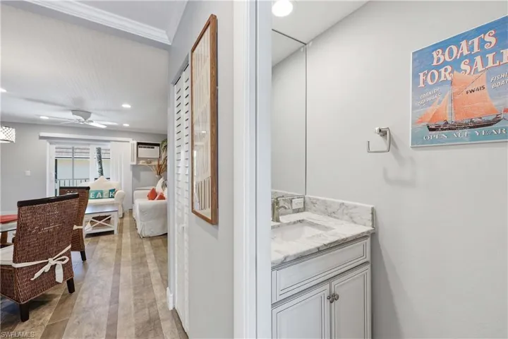 Downstairs half bathroom