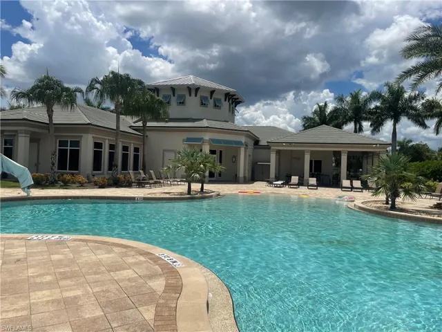 Style resort heated pool