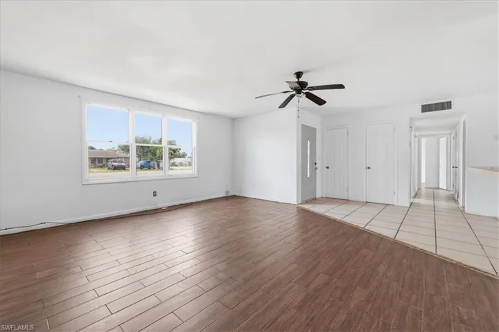 Living room toward front door