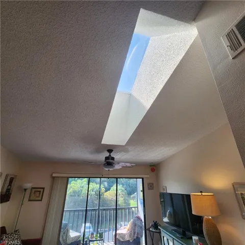 Vaulted Ceiling w/Sky Light