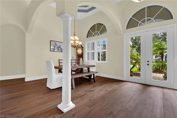 French Door Front Entry