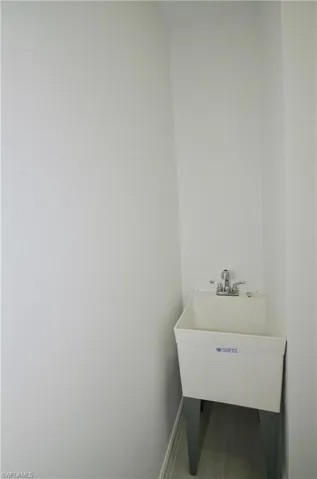 Utility Sink in Laundry Room