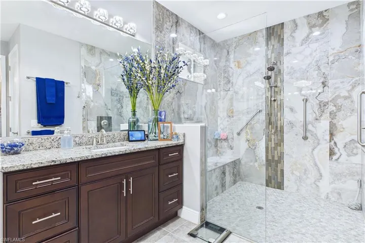 Beautiful primary suite's bath.