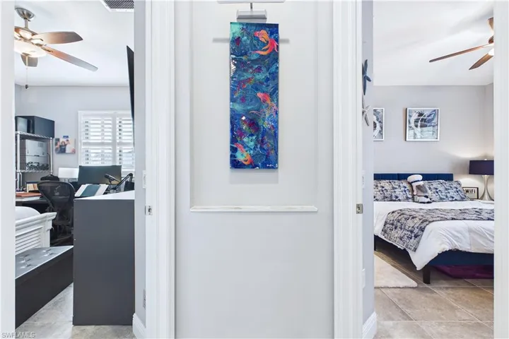 Interior design impresses throughout the home.