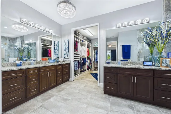Beautiful primary suite's bath.